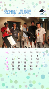 HY クイナーズ Calendar -201605-