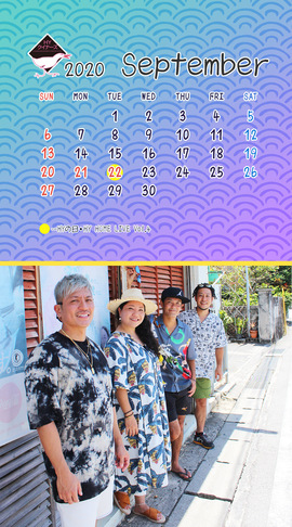 HY クイナーズ Calendar -202009-