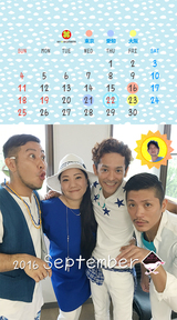 HY クイナーズ Calendar -201609-