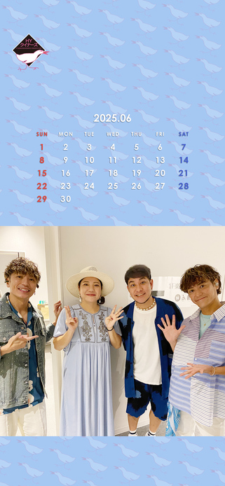 HY クイナーズ Calendar -202506-