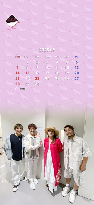 HY クイナーズ Calendar -202509-